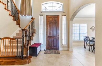 Front entry of the house