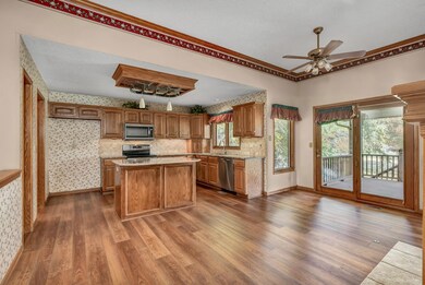 Kitchen and Eating Area