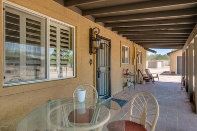 Covered front porch