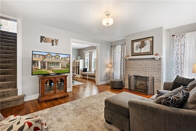 Welcoming and Warm Living Area