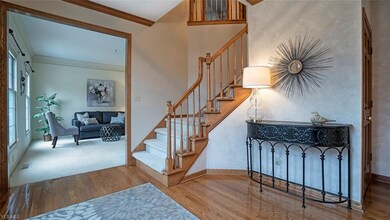 Foyer. Living room straight ahead.