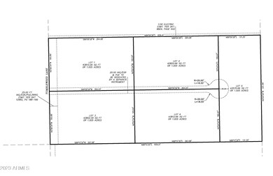 Lot Layout with measurements