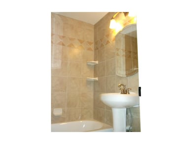 New bathroom w/tile floors and walls
