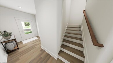 LVP Stair Treads to 2nd Floor - Virtual Representation