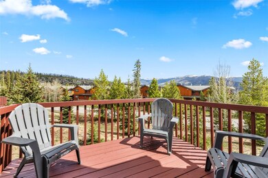 Mountain views from your oversized deck