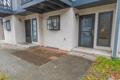 Doorway to property with a patio