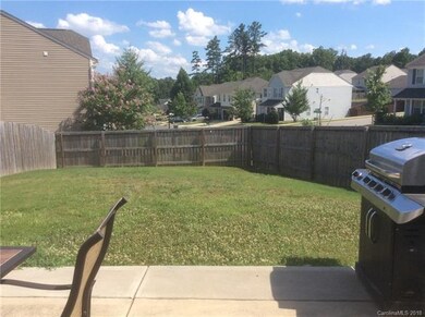 Fenced in corner lot