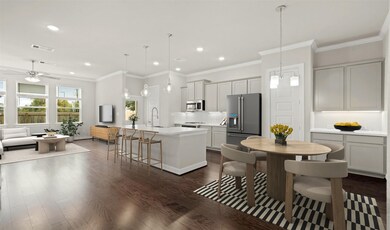 Bright open floor plan
