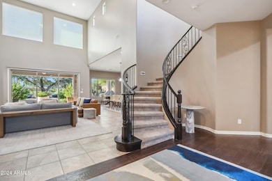 Foyer to Living Room