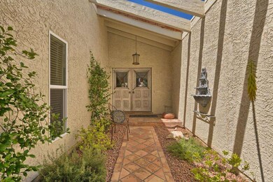 Courtyard entryway