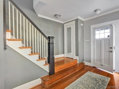 Entrance Foyer with Original Front Entry Door!
