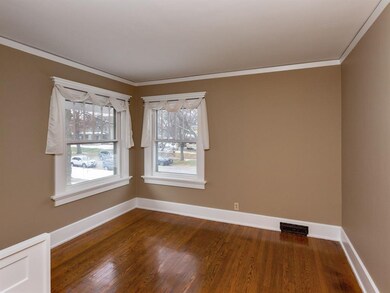 2nd Bedroom with hardwood flooring.