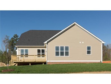 Home is currently under construction. Photo taken 
