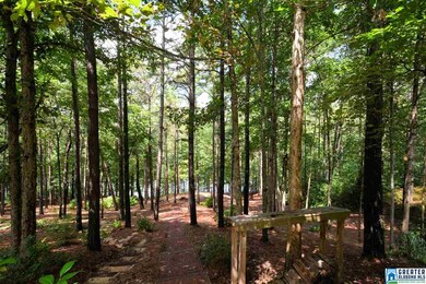 Private path to lake