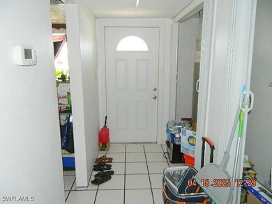 View of tiled entrance foyer