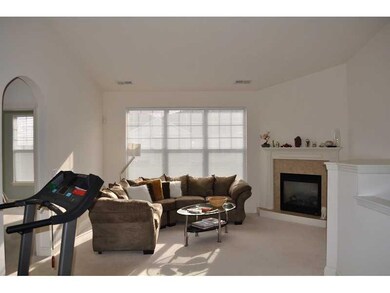 Living Room. Living Room with Gas Fireplace
