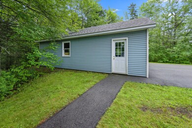Side of garage