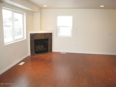 Living Area with Gas Fireplace