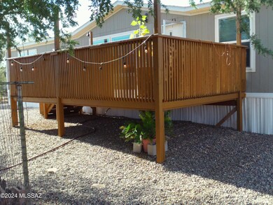 Enjoy elevated views 20ft x 12ft deck!