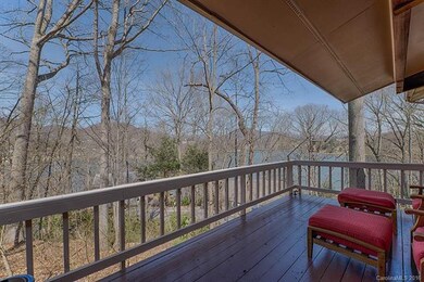 Beautiful view of Lake Junaluska and mountains fro