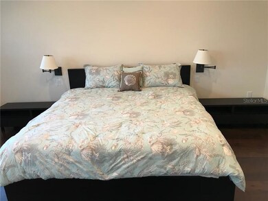 King sized master bedroom.