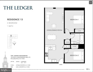 150 S Independence Mall W unit 1013, Philadelphia, PA 19106 - photo 2