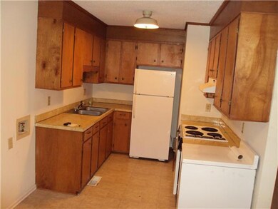 Work end of the kitchen.