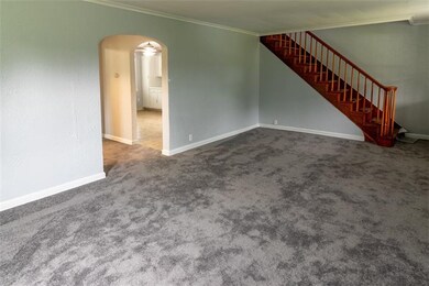 Beautiful Staircase is the backdrop for this large