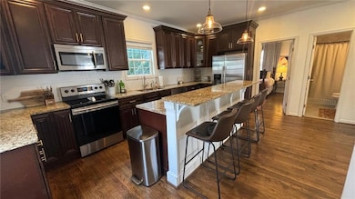 Completely updated kitchen with granite countertop