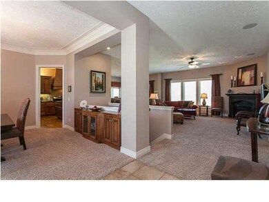Dining Room & Living Room