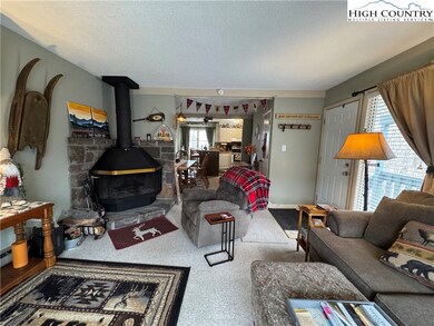 Cozy family room with lots of natural light