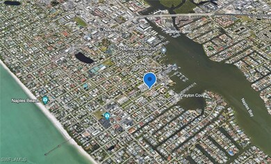 Aerial view of property's location