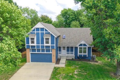 Nesteled among the trees.  Great lot. Great Neighb