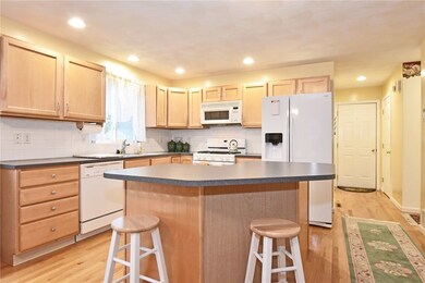 Kitchen with island seating