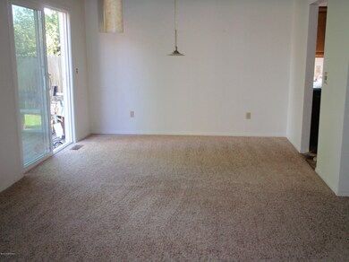 Dining Room with slider to back deck