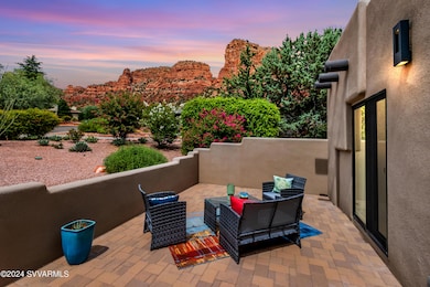 Front walled courtyard