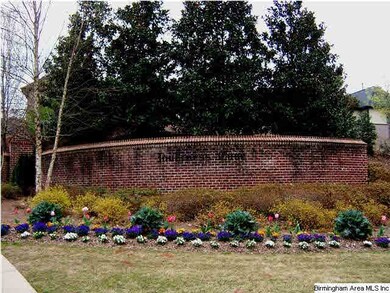 Entrance to community tucked away off Inverness Pa