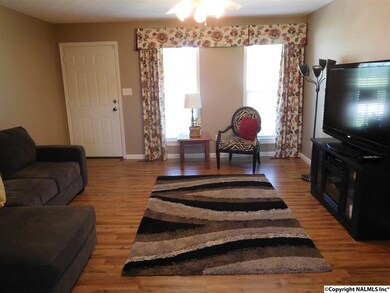 The front foyer that leads to the family room.