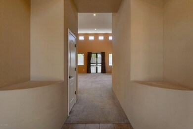 Shelves in Foyer