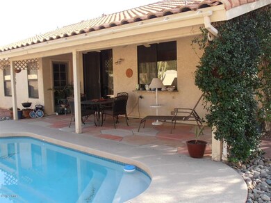 Back Yard w/ Covered Patio & Pool