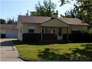 Pleasant vinyl siding and clean landscaping