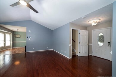 Great room opens to eat-in kitchen