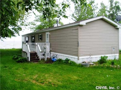 Exterior Front. Home is on the water side of the r
