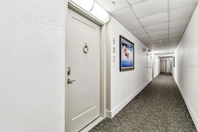 Hallway to condo