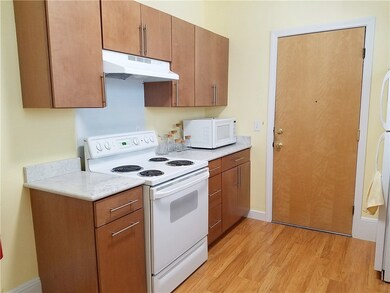 New cabinets and counters.