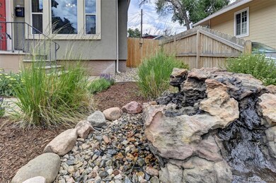 Water feature in front yard