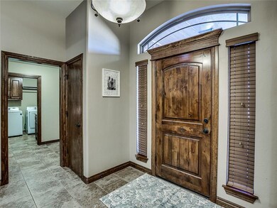 Simply gorgeous Entry with solid Knotty Alder door