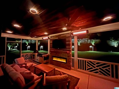 Heaters are lit, the electric fireplace adds to the movement and vibe, the landscaping lights are glowing - a cold beverage and great movie on TV with those you love is all that's needed!