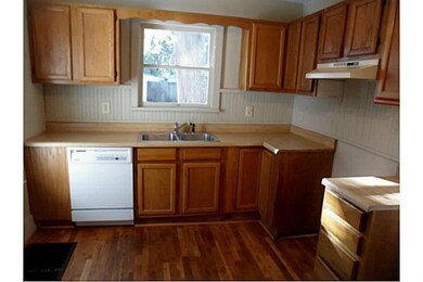 Kitchen. NIce word work in kitchen