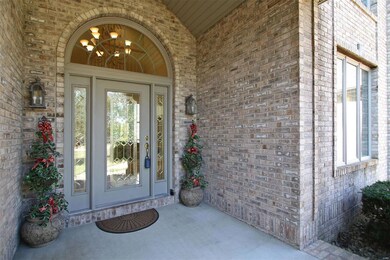 Impressive/Covered Front Porch Sets The Stage